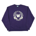 CHAMPION Mens Purple University Of Washington Crew Neck L Huskies Sweatshirt