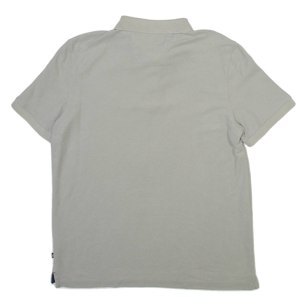 NAUTICA Mens Polo Shirt Grey L