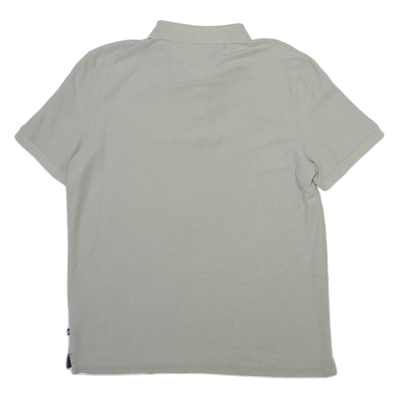 NAUTICA Mens Polo Shirt Grey L