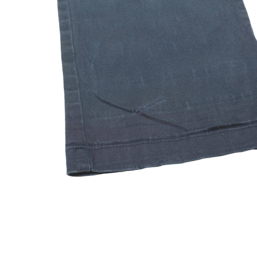 DICKIES Womens Navy Blue Regular Fit Straight Leg Trousers W28 L32 Cotton Blend