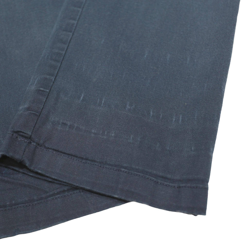 DICKIES Womens Navy Blue Regular Fit Straight Leg Trousers W28 L32 Cotton Blend