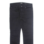 7 FOR ALL MANKIND Womens Trousers Black Regular Tapered W34 L32