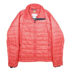 COLUMBIA Womens Red Outdoor Jacket XL Polyester Puffer Zip Lightweight Warm