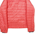 COLUMBIA Womens Red Outdoor Jacket XL Polyester Puffer Zip Lightweight Warm