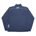 NIKE Mens Navy Blue Athletic Jacket XL Polyester Zip Plain Sportswear