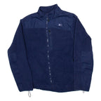 STARTER Mens Fleece Jacket Blue L
