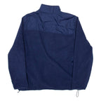 STARTER Mens Fleece Jacket Blue L