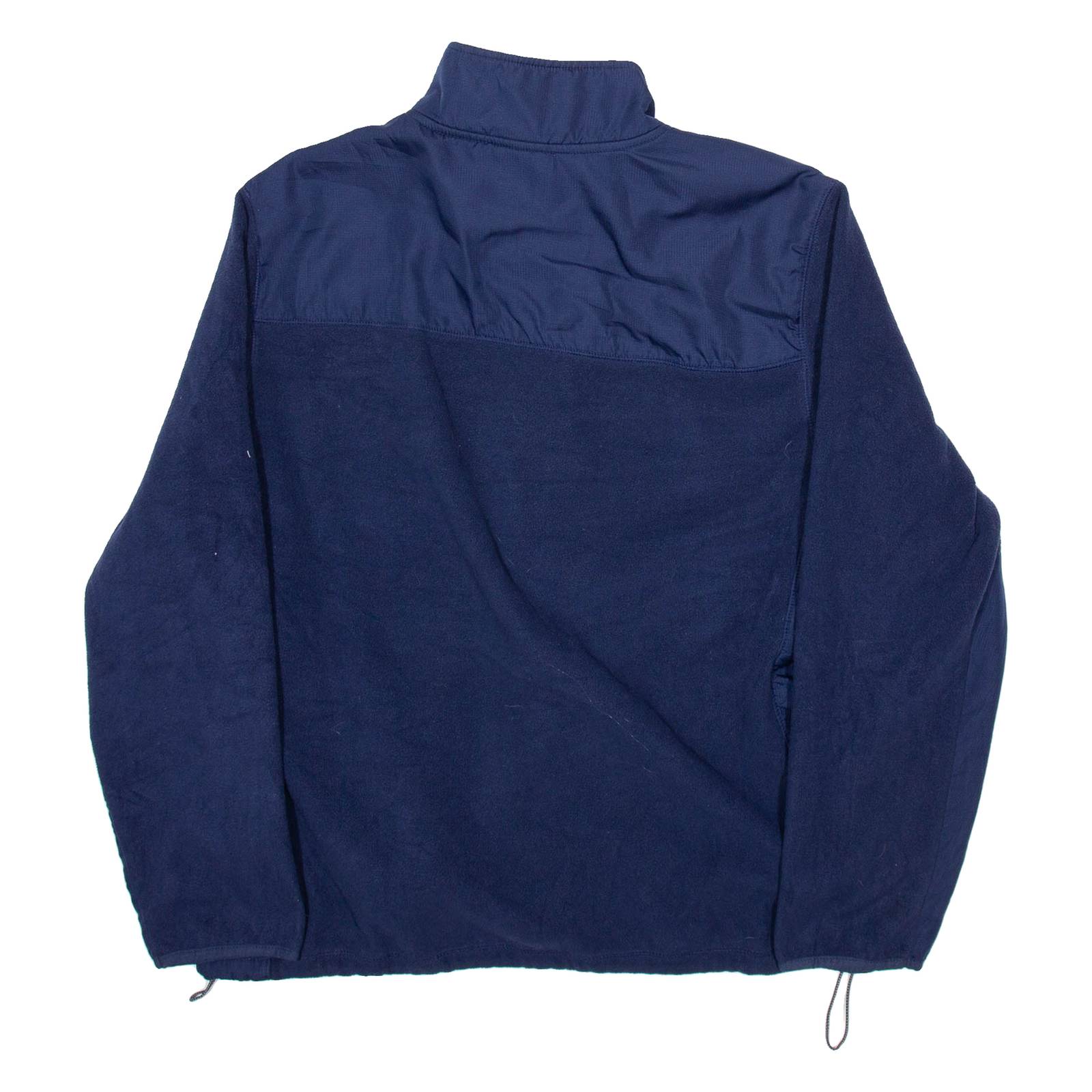 STARTER Mens Fleece Jacket Blue L