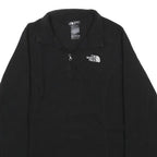 THE NORTH FACE Womens Black Plain Pullover Jumper Crew Neck Basic Knit Size M