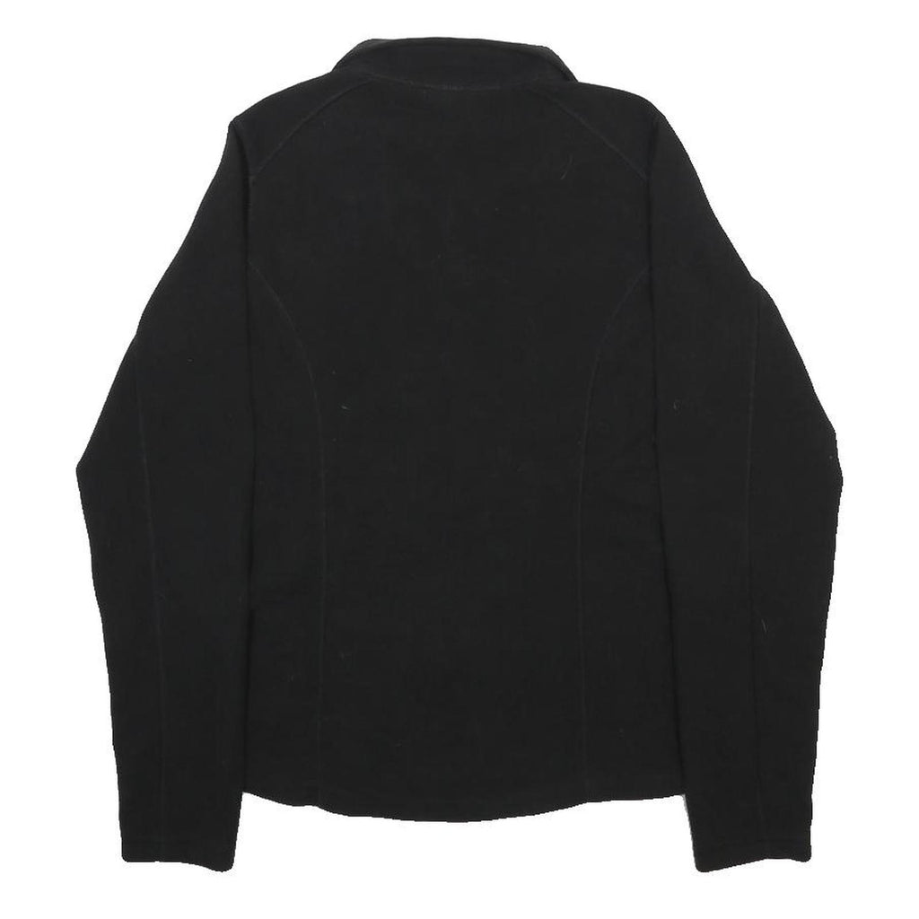 THE NORTH FACE Womens Black Plain Pullover Jumper Crew Neck Basic Knit Size M