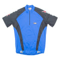 XWAVE Cycling Mens Jersey Blue 1/4 Zip M