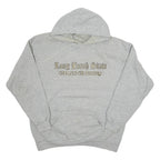LEE Long Beach State Cross Country Mens Grey Hoodie USA M