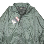 DICKIES Mens Green Jacket L Polyester Windbreaker Zip Outdoor Workwear