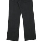 WRANGLER Mens Black Regular Straight Denim Jeans W28 L29 Classic Zip Closure