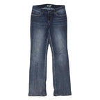 WRANGLER Womens Blue Regular Bootcut Denim Medium W30 L33 Classic Cotton Blend