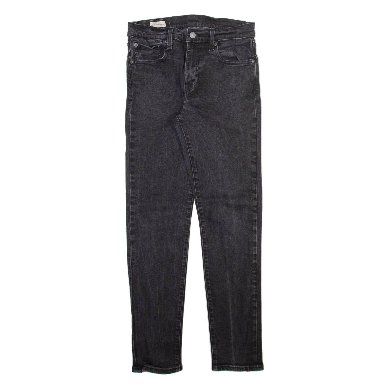 LEVI'S 512 BIG E Jeans Mens Grey Slim Tapered W27 L29