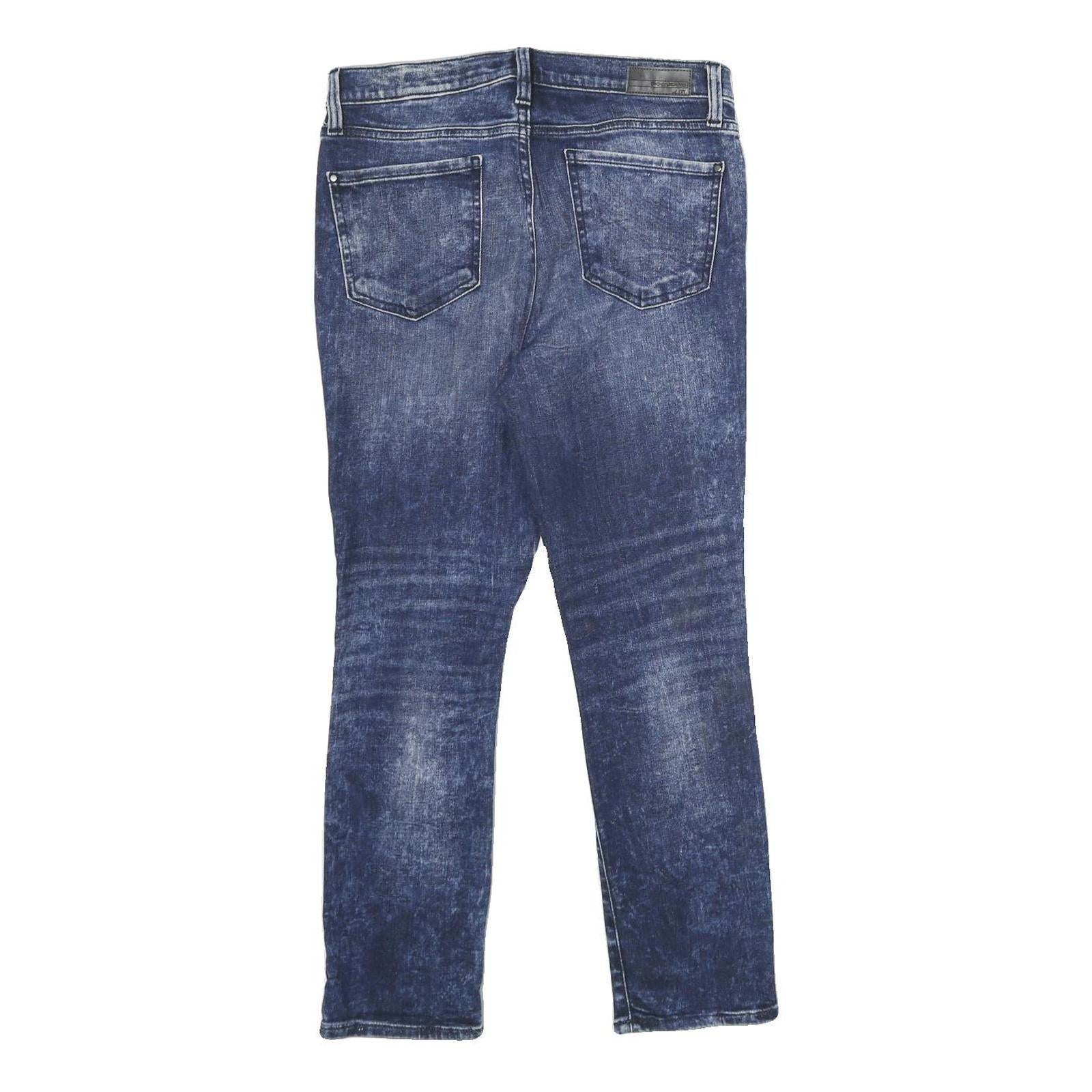 DKNY Womens Jeans Blue Regular Straight Denim Medium W30 L28 Classic Style