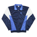 FRANK SHORTER Mens Navy & Blue Sports Jacket XL Polyester Blend Zip Track Top