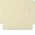 WOMEN Mens Cream Sweatshirt Crew Neck XL Cotton Blend Casual Comfortable