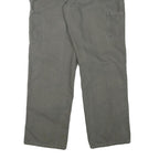 CARHARTT Mens Regular Fit Grey Cotton Blend Trousers W30 L31 Workwear Utility