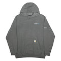 CARHARTT Mens Grey Pullover Hoodie XL Amazon Prime Logo Workwear