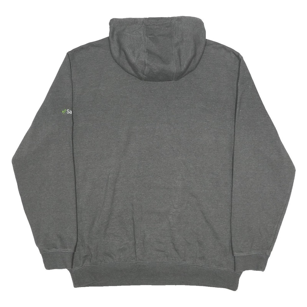 CARHARTT Mens Grey Pullover Hoodie XL Amazon Prime Logo Workwear