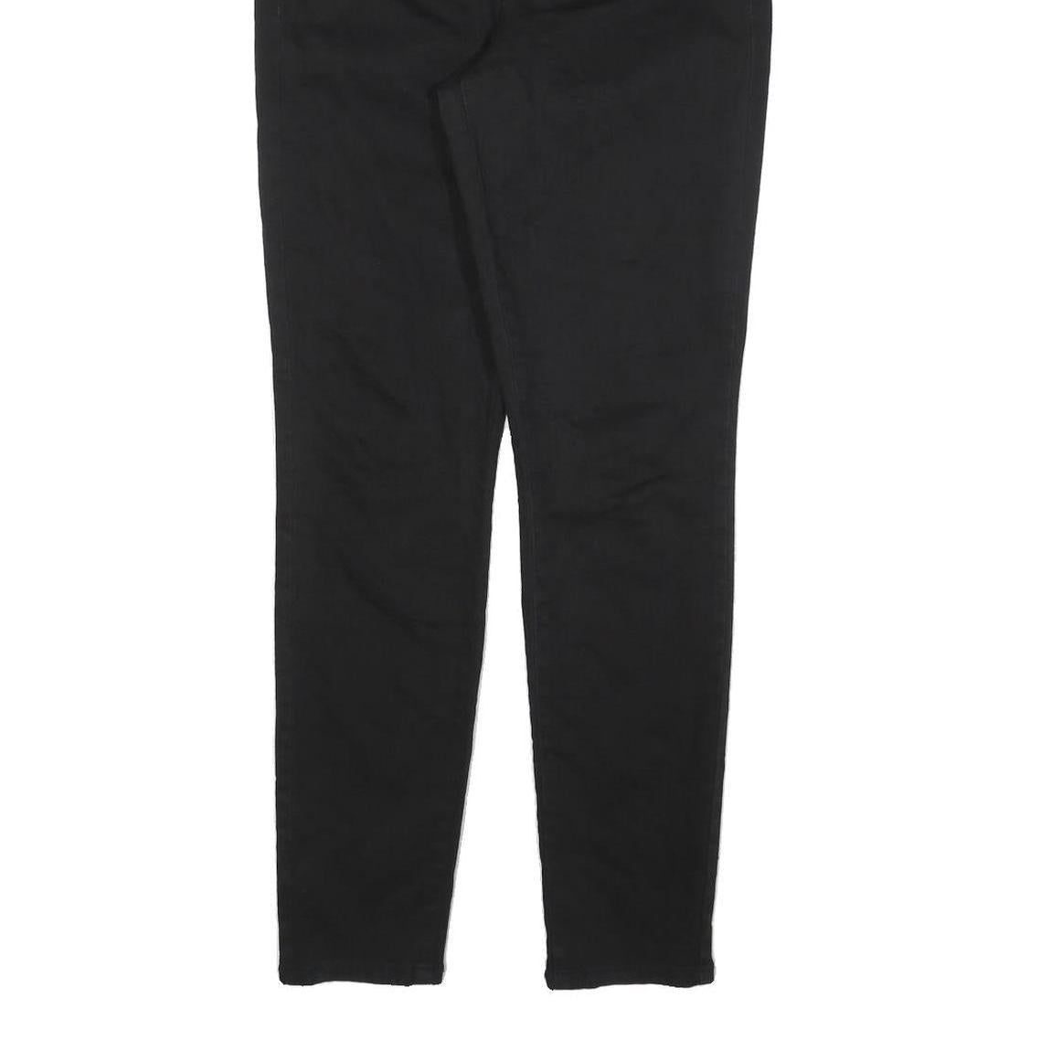 GUESS Womens Jeans Black Slim Skinny Denim W30 L30 Zip Cotton Blend Stylish