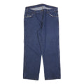 DICKIES Mens Regular Blue Denim Jeans W38 L29 Zip Closure Classic Fit Workwear