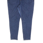 LEVI'S Womens Blue Slim Skinny Denim Cotton Blend Jeans W40 L28 Classic Zip