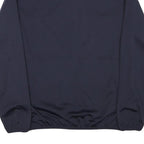 PUMA Mens Navy Blue Sports Jacket M Polyester Blend Zip Plain Athletic