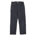 LEVI'S Wedgie BIG E Womens Jeans Black Regular Straight W26 L26