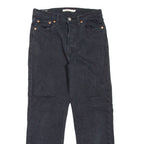 LEVI'S Wedgie BIG E Womens Jeans Black Regular Straight W26 L26