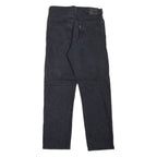 LEVI'S Wedgie BIG E Womens Jeans Black Regular Straight W26 L26