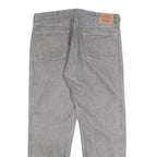 LEVI'S 501XX Mens Jeans Grey Regular Straight Denim Medium W38 L32 Classic Fit