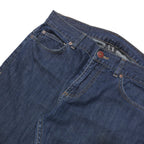 ARMANI EXCHANGE Mens Jeans Blue Regular Straight Denim Medium W30 L33 Stylish