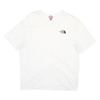 THE NORTH FACE Mens White Graphic T-Shirt L Short Sleeve Crew Neck Casual