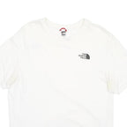 THE NORTH FACE Mens White Graphic T-Shirt L Short Sleeve Crew Neck Casual