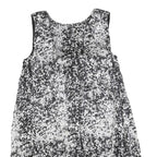 BY MALENE BIRGER Womens Black White Floral Silk Bubble Mini Dress S Elegant Chic