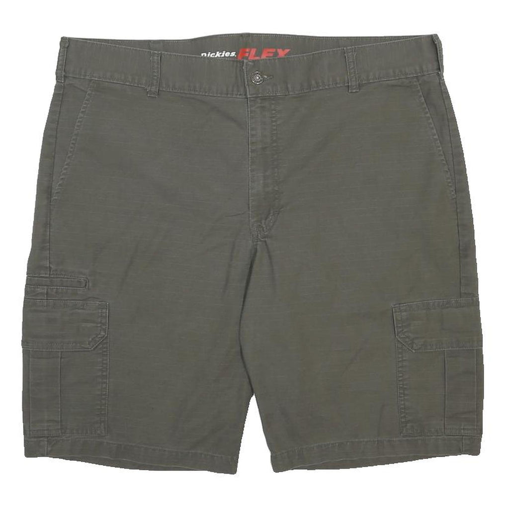 DICKIES Mens Shorts Green Casual Cargo XL W40 Workwear Cotton Blend