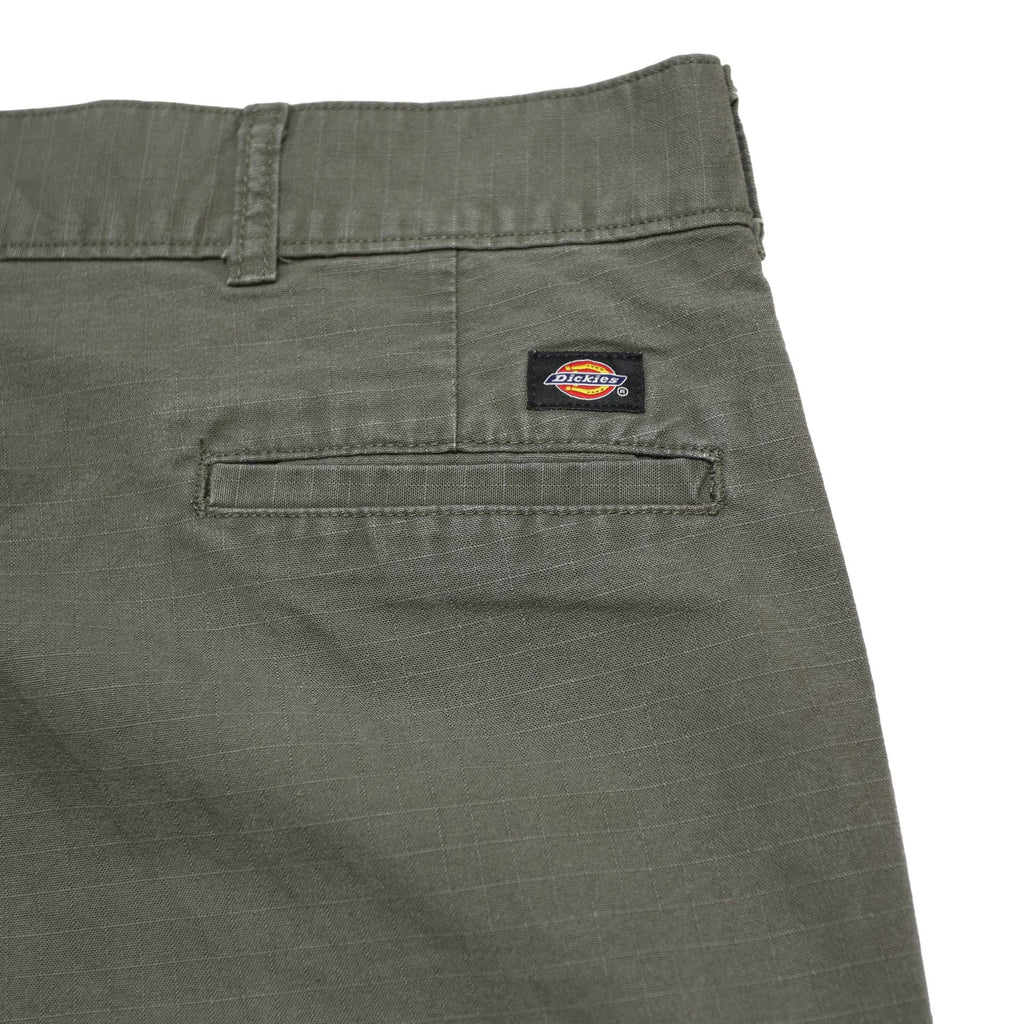 DICKIES Mens Shorts Green Casual Cargo XL W40 Workwear Cotton Blend