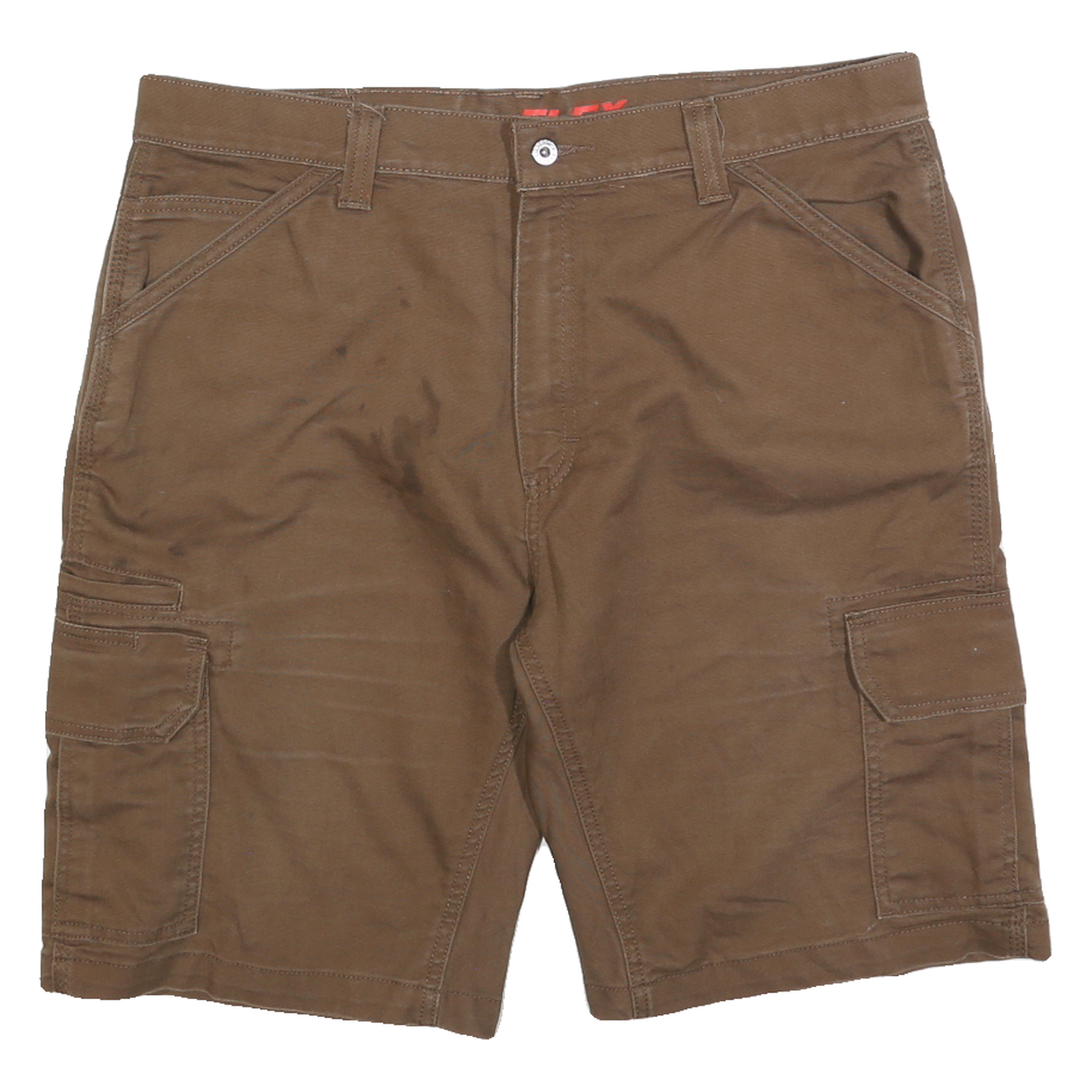 DICKIES Mens Shorts Brown Cargo XL W38 Workwear Comfortable Sturdy
