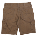 DICKIES Mens Shorts Brown Cargo XL W38 Workwear Comfortable Sturdy