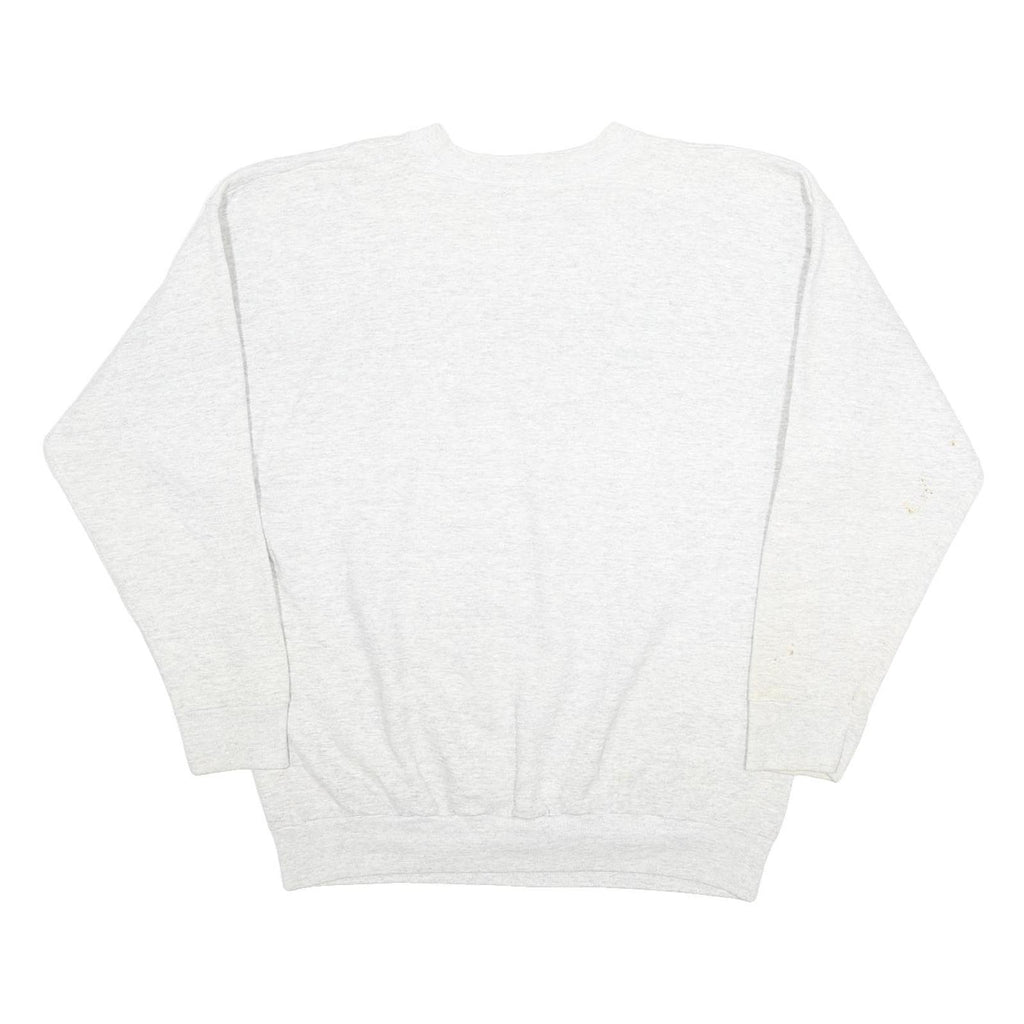 TRUE-FAN Mens Grey Notre Dame Fighting Irish Crew Neck 2XL Sweatshirt