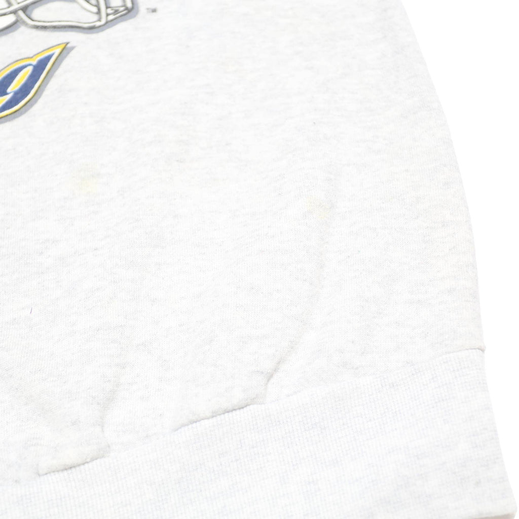 TRUE-FAN Mens Grey Notre Dame Fighting Irish Crew Neck 2XL Sweatshirt