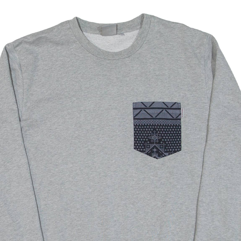 CARHARTT Mens Sweatshirt Grey M