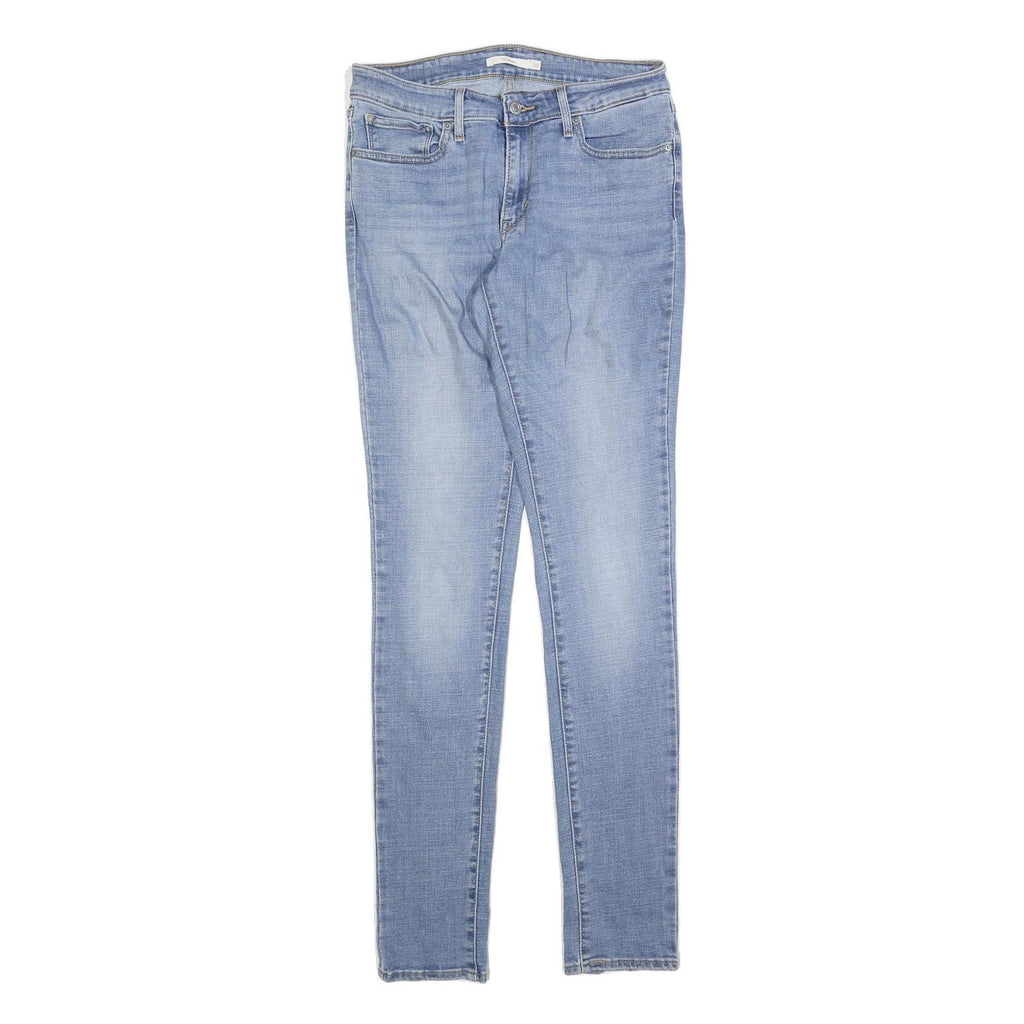 LEVI'S 711 Womens Slim Skinny Denim Light W30 L34 Stretch Cotton Jeans