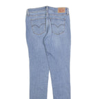 LEVI'S 711 Womens Slim Skinny Denim Light W30 L34 Stretch Cotton Jeans