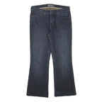 LEVI'S Womens Regular Fit Blue Denim Straight Jeans W30 L26 Classic Cotton Blend
