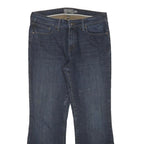 LEVI'S Womens Regular Fit Blue Denim Straight Jeans W30 L26 Classic Cotton Blend