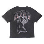 REVIEW Skeleton Womens T-Shirt Grey L